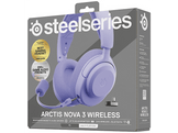 STEELSERIES Arctis Nova 3 - Sans fil - Over-ear - Casque de jeu filaire - Mauve