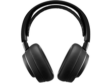 Charger l&#39;image dans la galerie, Casque circum-auriculaire noir, centré, montrant les deux écouteurs et le bandeau.
