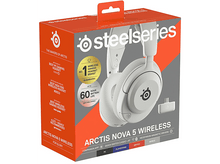 Charger l&#39;image dans la galerie, Boîte du casque de jeu sans fil SteelSeries Arctis Nova 5.
