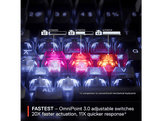 STEELSERIES Clavier de gaming Apex Pro Gen 3 AZERTY Noir (64664)