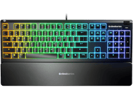 STEELSERIES Clavier gaming Apex 3 RGB AZERTY Noir (64799)