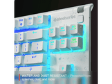 STEELSERIES Clavier Gaming Apex 3 TKL AZERTY Blanc (64908)