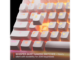 STEELSERIES Clavier Gaming Apex 3 TKL AZERTY Blanc (64908)