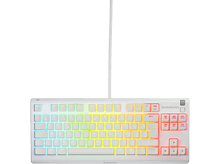 Charger l&#39;image dans la galerie, STEELSERIES Clavier Gaming Apex 3 TKL AZERTY Blanc (64908)
