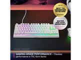 STEELSERIES Clavier Gaming Apex 3 TKL AZERTY Blanc (64908)