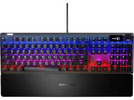 STEELSERIES Clavier gaming Mécanique Apex Pro AZERTY Noir (64628)