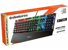 Charger l&#39;image dans la galerie, STEELSERIES Clavier gaming Mécanique Apex Pro AZERTY Noir (64628)
