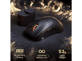 STEELSERIES Rival Pro Wireless Souris gaming Black Sans fil (ultra-large bande/UWB) Souris gaming Avec Forme ergonomique Black