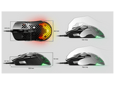 STEELSERIES Souris gaming Aerox 5 Noir (62401)