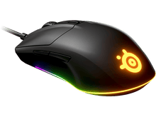 Charger l&#39;image dans la galerie, STEELSERIES Souris gaming Rival 3 Noir (62513)
