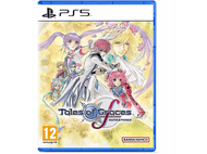 Boîte du jeu PS5 'Tales of Graces f Remastered' avec une couverture de style anime.