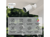 TAPO Caméra de sécurité TC82 Sans Fil Intérieur/Extérieur Blanc  (TC82 OUTDOOR CAMERA 2K)