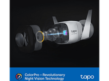 Charger l&#39;image dans la galerie, TAPO Caméra de surveillance extérieure Blanc (C325WB)
