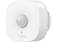 Charger l&#39;image dans la galerie, Un détecteur de mouvement Tapo blanc avec un dôme gris, sur fond noir.
