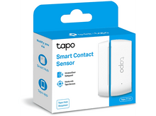 Charger l&#39;image dans la galerie, Boîte blanche et bleue du capteur de contact intelligent Tapo. Montre un capteur et le logo Tapo.
