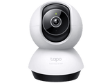 TAPO TC74 Caméra de sécurité intérieure panoramique/inclinable IA Wi-Fi Blanc
