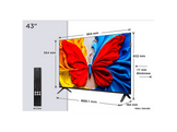 TCL 43S5K - Full HD - TV QLED - 43 pouces - 2025