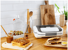 Charger l&#39;image dans la galerie, TEFAL Appareil à croque-monsieur - Gaufrier Snack XL (SW701110)
