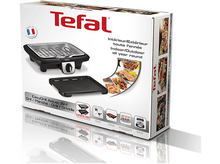 Charger l&#39;image dans la galerie, Boîte de grill Tefal. La boîte contient des images du grill et de la nourriture.
