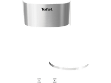Charger l'image dans la galerie, Cafetière Tefal noire et argentée avec carafe en verre étant tenue.
