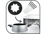 TEFAL Fondue Silver (EF3000)
