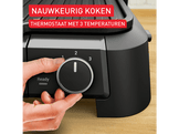 TEFAL GC520D SuperGrill 3-en-1 XL Gril de contact Acier inoxydable et Noir