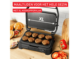 TEFAL GC520D SuperGrill 3-en-1 XL Gril de contact Acier inoxydable et Noir