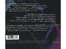 Charger l&#39;image dans la galerie, Pochette d&#39;album avec texte blanc sur fond sombre et coloré, listant titres de chansons et remixes.
