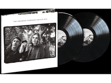 Charger l&#39;image dans la galerie, Couverture de l&#39;album Greatest Hits des Smashing Pumpkins et deux disques vinyles noirs.
