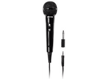 Charger l&#39;image dans la galerie, THOMSON Microphone filaire Noir (131592) Microphone Noir
