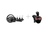 THRUSTMASTER Pack - Volant de course T300 RS GT + module complémentaire TH8S Shifter (PC/PS5/PS4/PS3)