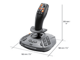 THRUSTMASTER SimTask FarmStick (PlayStation) Joystick Noir