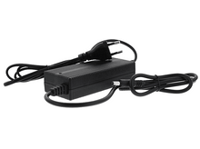 Charger l&#39;image dans la galerie, Adaptateur secteur : Noir, rectangulaire avec une prise et un cordon. Fond blanc, gros plan de l&#39;appareil.
