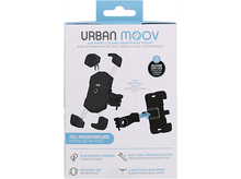 Charger l&#39;image dans la galerie, Support smartphone en boîte avec détails du produit et schémas sur fond blanc.
