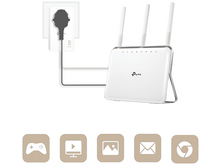 Charger l&#39;image dans la galerie, TP-LINK Kit Powerline AV1000 Gigabit (TL-PA7017P KIT(BE))
