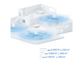 TP-LINK Multi-room WiFi AX1500 Blanc (DECO-X10-3PACK)