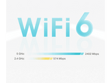 TP-LINK Multi-room Wifi Deco X55 Blanc (DECOX55-1-PACK)