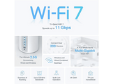 TP-LINK Multiroom WiFi Deco BE65 3 Pièces Blanc (Deco BE65(3-pack))