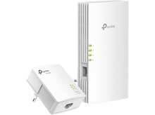 Charger l&#39;image dans la galerie, Kit adaptateur CPL TP-Link blanc : deux appareils, pour l&#39;extension réseau.
