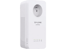 Charger l&#39;image dans la galerie, Adaptateur CPL TP-Link blanc avec prise et plusieurs voyants lumineux.
