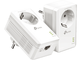 TP-LINK Powerline Kit CPL AV1000 Gigabit avec prise gigogne (TL-PA7017P KIT(FR))