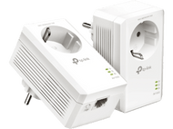 TP-LINK Powerline Kit CPL AV1000 Gigabit avec prise gigogne (TL-PA7017P KIT(FR))
