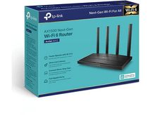 Charger l&#39;image dans la galerie, TP-LINK Routeur Archer AX12 AX1500 Gigabit Wi-Fi 6 Noir (Archer AX12)
