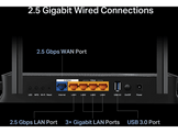 TP-LINK Routeur BE3600 Dual-Band Wi-Fi 7 Noir (ARCHER-BE230)