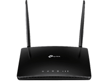 Charger l&#39;image dans la galerie, Routeur TP-Link noir avec antennes.
