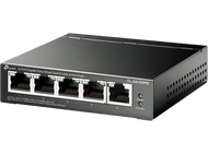 TP-LINK Smartswitch TL-SG105PE 5-port Gigabit Easy avec 4 ports PoE+ Noir (TL-SG105PE PoE+ Switch)