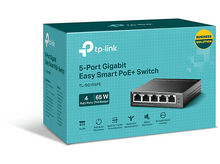 Charger l&#39;image dans la galerie, TP-LINK Smartswitch TL-SG105PE 5-port Gigabit Easy avec 4 ports PoE+ Noir (TL-SG105PE PoE+ Switch) Switch
