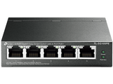 TP-LINK Smartswitch TL-SG105PE 5-port Gigabit Easy avec 4 ports PoE+ Noir (TL-SG105PE PoE+ Switch) Switch