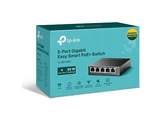 TP-LINK TL-SG105PE Easy Smartswitch - 5 ports Gigabit avec 4 ports PoE+