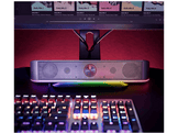 TRUST Barre de son gaming GXT1619 Rhox Éclairage RVB Gris (25332)